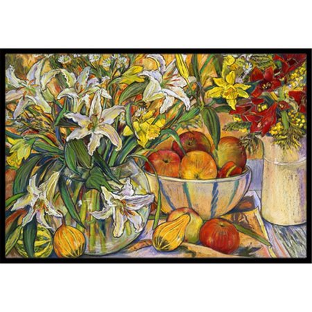 JENSENDISTRIBUTIONSERVICES Fruit, Flowers & Vegetables Indoor or Outdoor Mat, 24 x 36 MI2203731